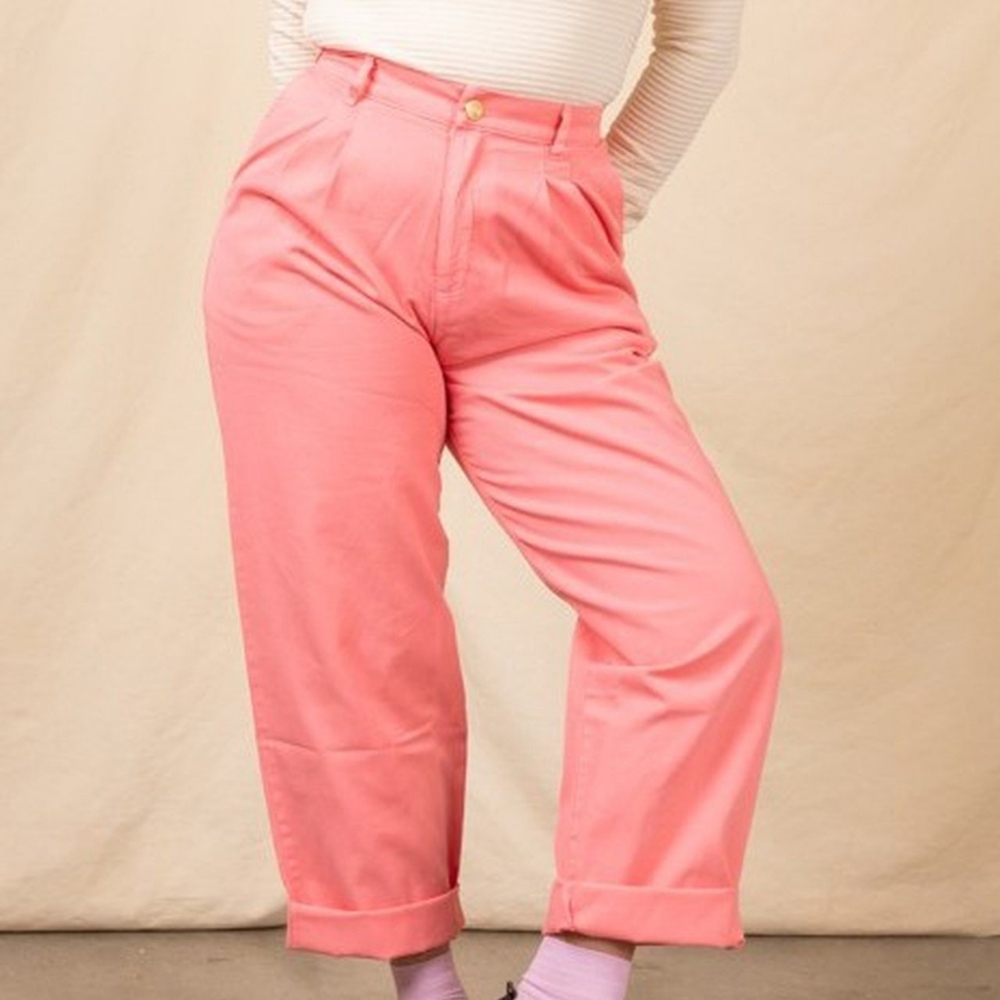 Big Bud Press Pink Trouser Pants Large